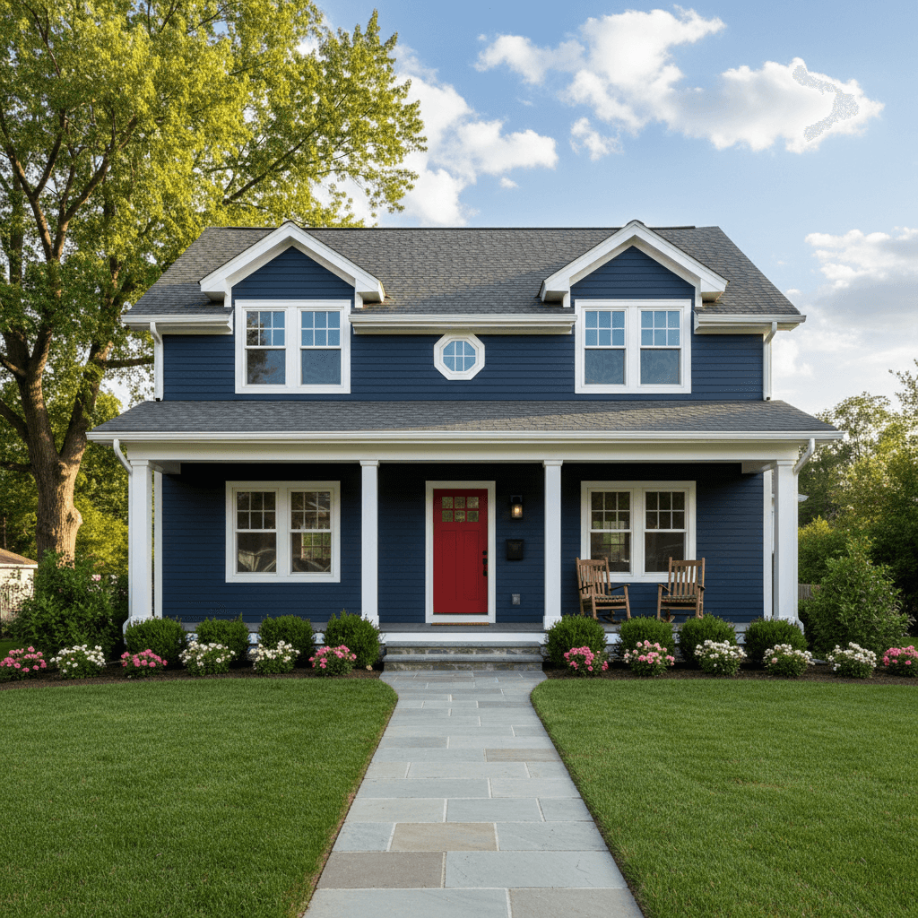 Alpine exterior repaint in New Jersey — after